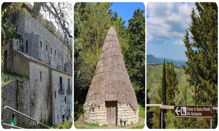 Eremo di Santa Rosalia in Sicilia - Focusicilia.it