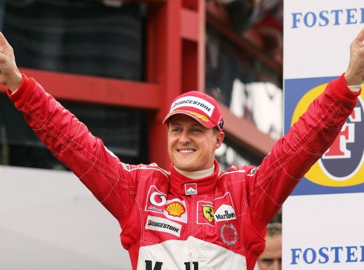 Michael Schumacher stupro nella villa