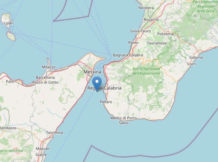 Paura nello Stretto di Messina, torna il terremoto - Focusicilia.it
