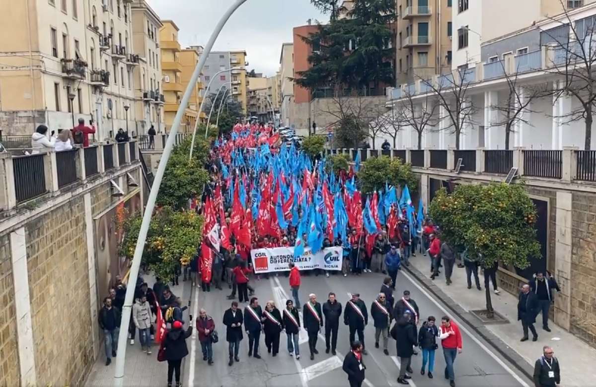 Contro l’autonomia differenziata Cgil Sicilia propone una raccolta firme