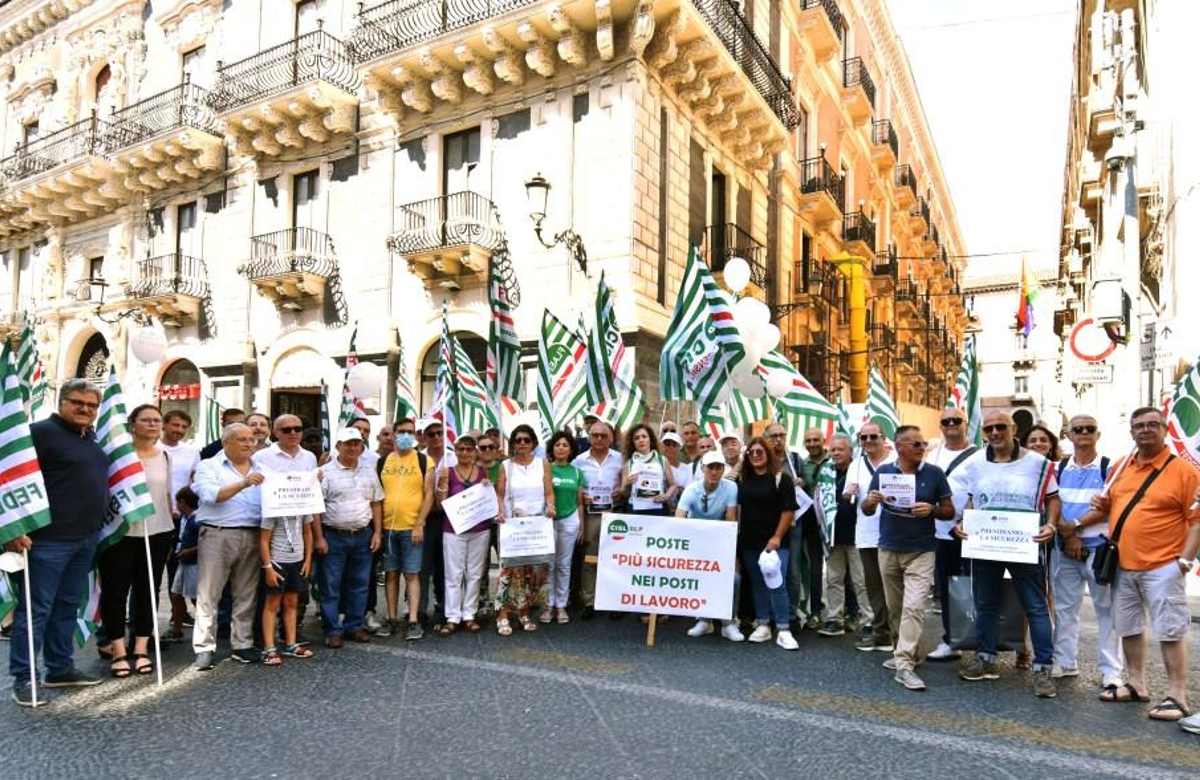 Catania, dieci morti sul lavoro nel 2022: primato nazionale. La protesta di Cisl