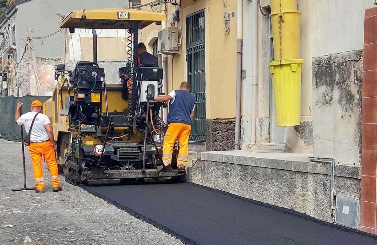 Catania, via lavori per rifare l’asfalto in numerose strade. Ecco quali sono