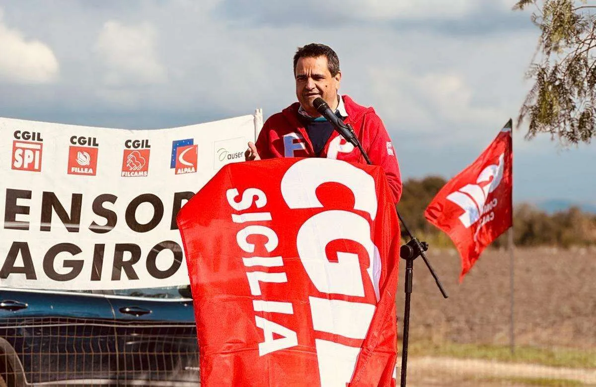 Rifiuti, Cgil Sicilia: “Piano regionale da rivedere”. Sit in davanti a Kalat impianti