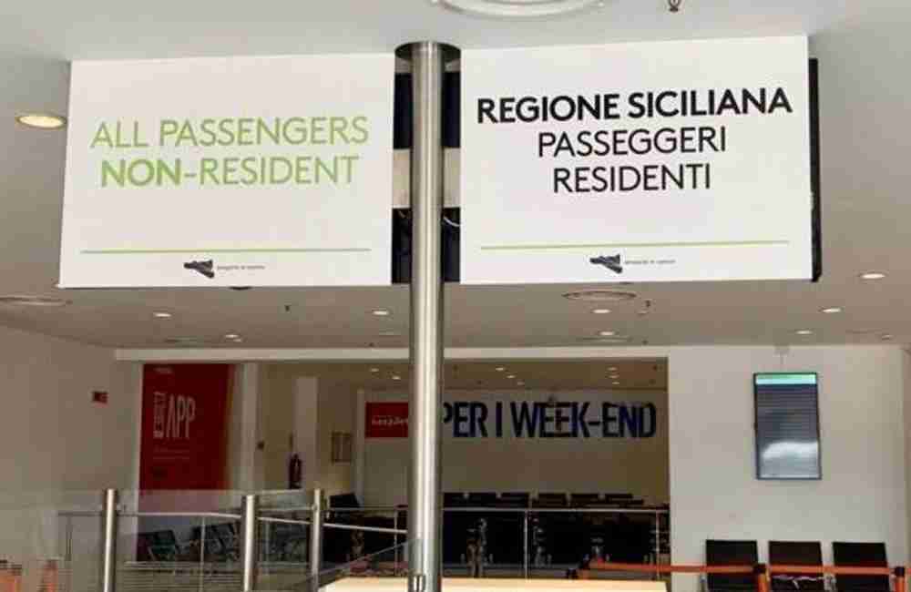 Covid, i controlli all’aeroporto etneo
