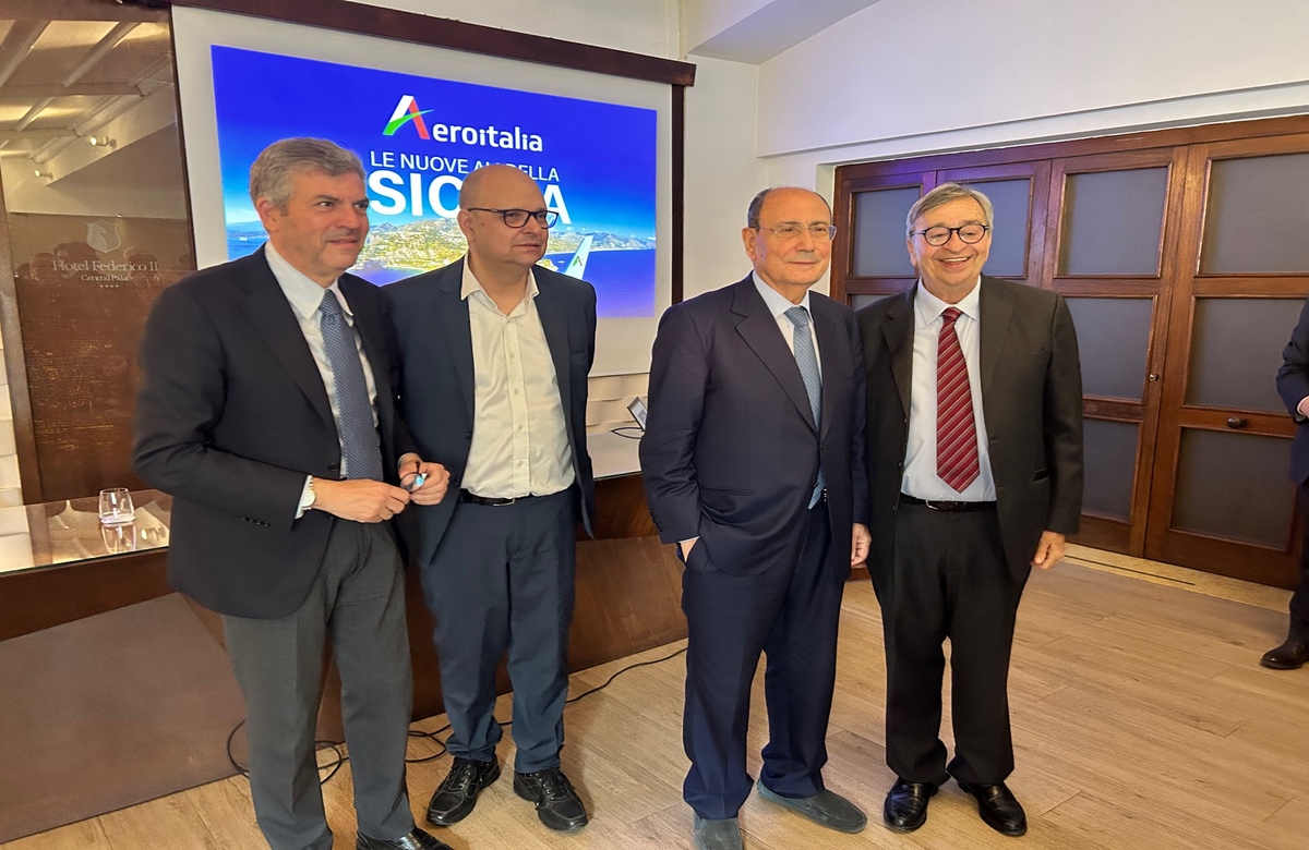 Aeroitalia, nuovo volo Palermo-Roma: costerà non oltre 150 euro
