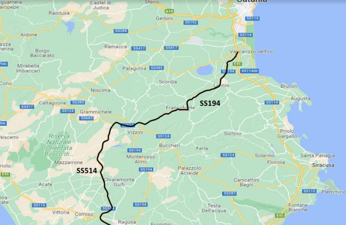 Nuova autostrada Ragusa-Catania, Anas aggiudica i quattro lotti