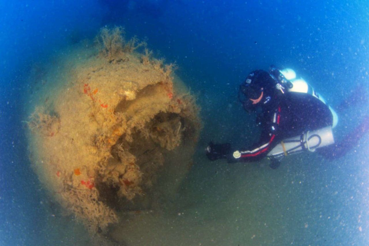 La storia riemerge dal mare di Sciacca: è un aereo della Seconda guerra mondiale
