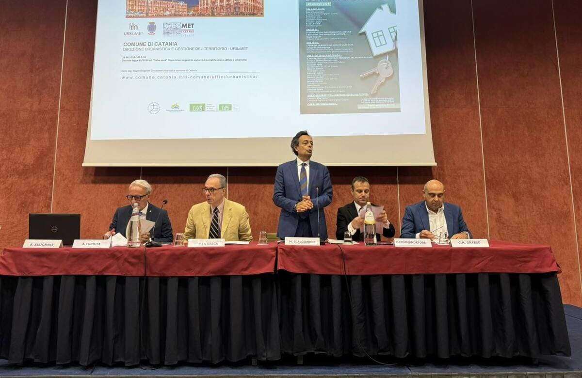 “Salva Casa”, convegno degli Ingegneri di Catania: “Determinante per l’edilizia”