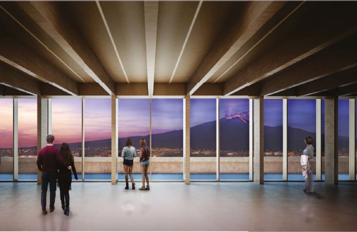 Bar, negozi e una terrazza sull’Etna: ecco come sarà il Museo da 14 milioni