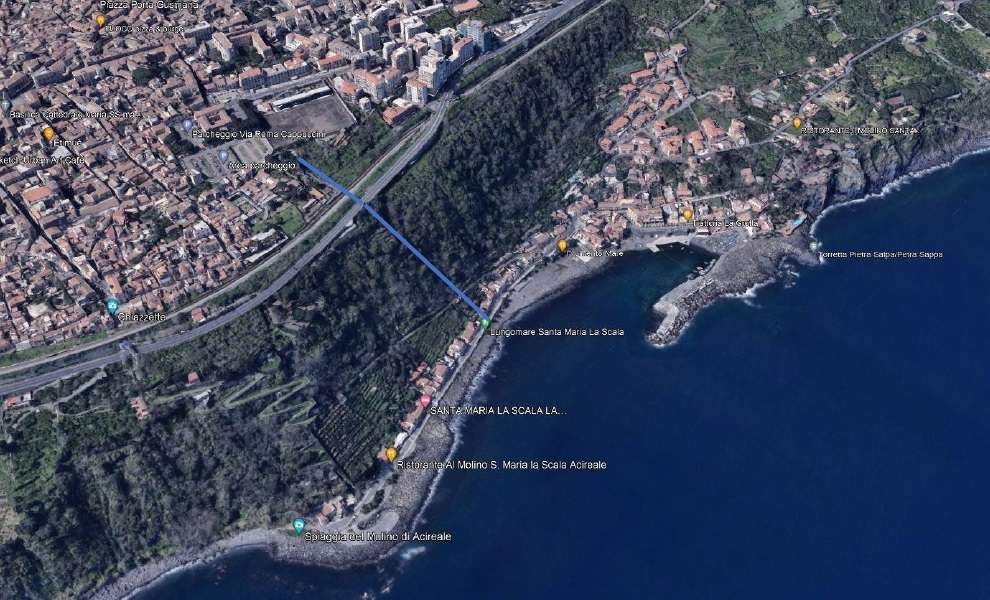 Timpa di Acireale, Regione avvia messa in sicurezza di Santa Maria La Scala