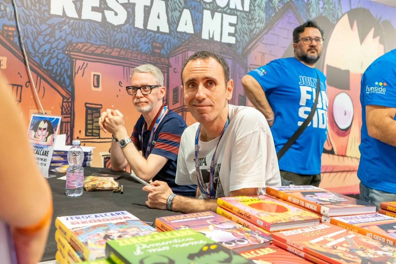 Etna Comics 2024, resoconto della seconda giornata con Zerocalcare