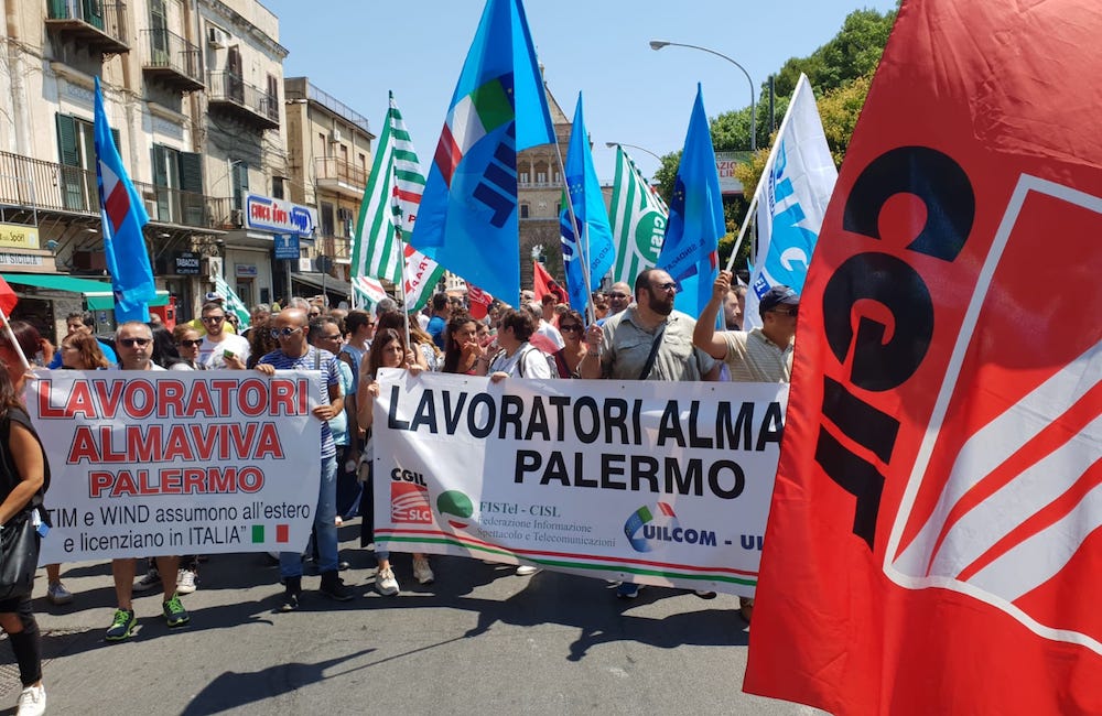 Almaviva, tavolo al ministero per scongiurare 1600 esuberi