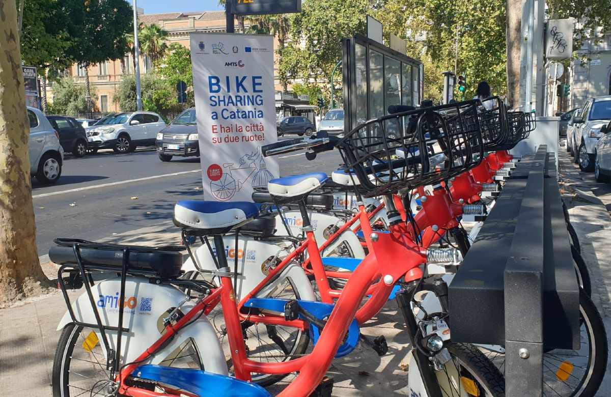 Catania, da Comune e Amts otto nuove ciclostazioni per “bike sharing”