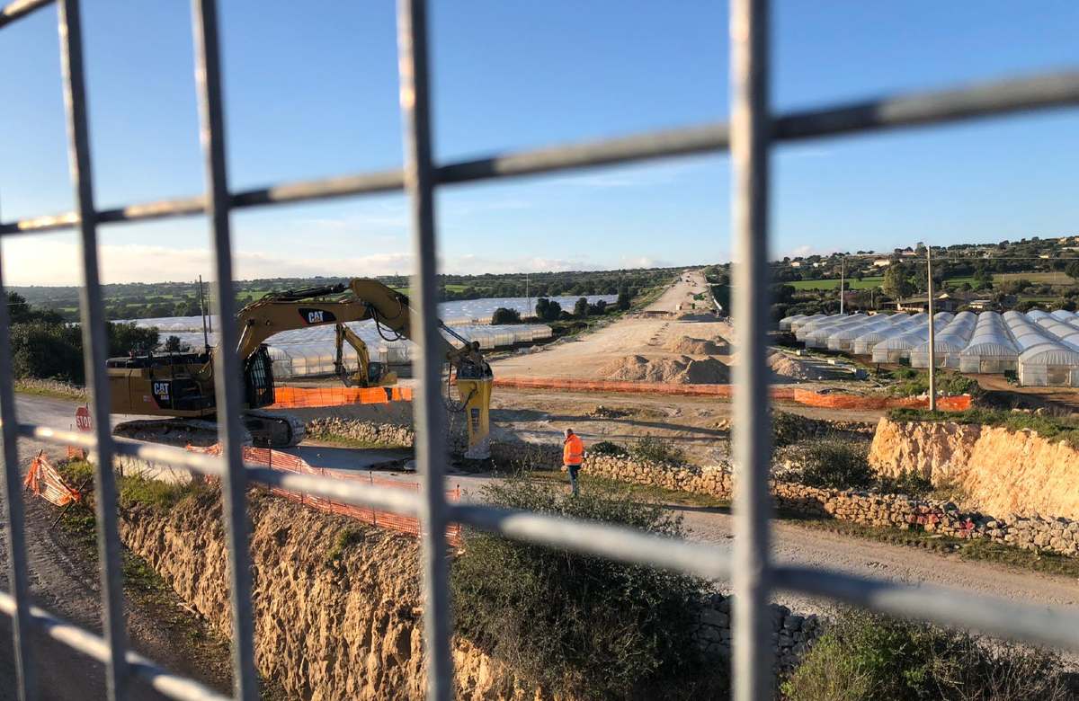 Autostrada da Ispica a Modica, abbattuto l’ultimo diaframma