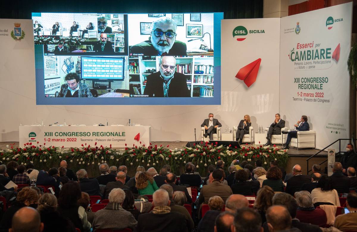 Congresso Cisl Sicilia, focus su Pnrr, fondi Ue, lavoro e semplificazione