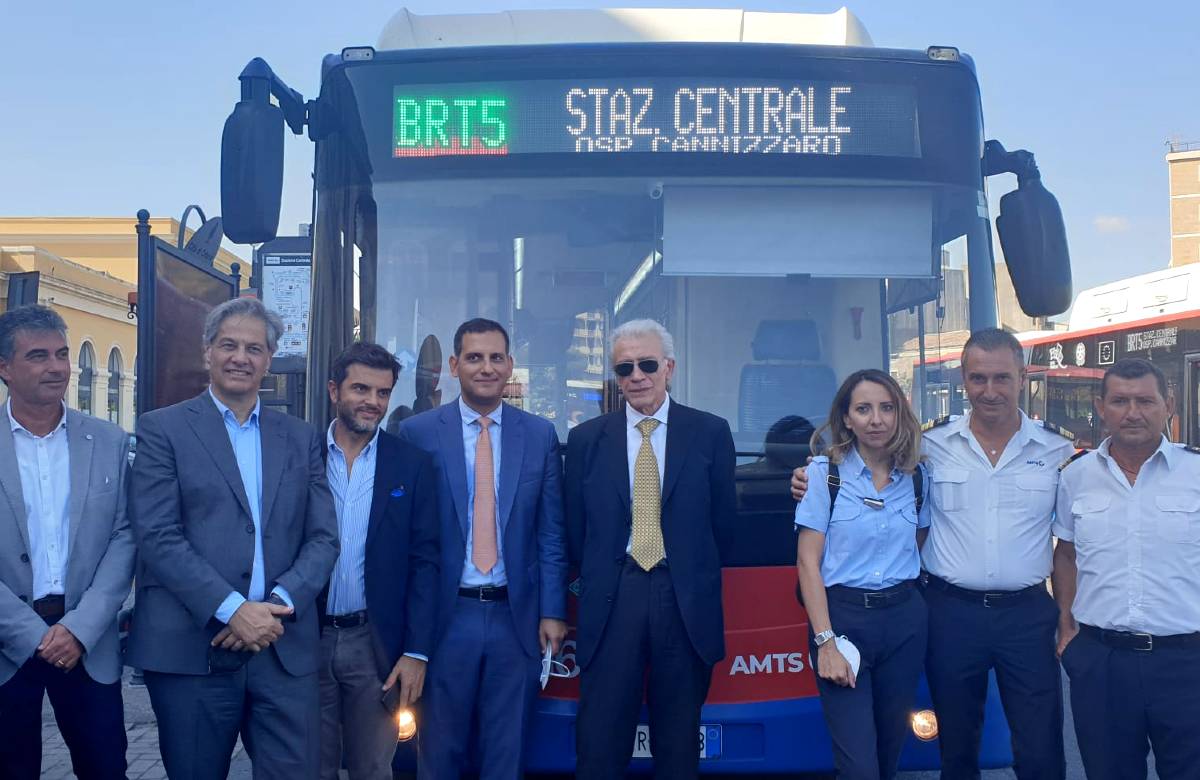 Via al Brt5 a Catania: centro storico connesso al Cannizzaro