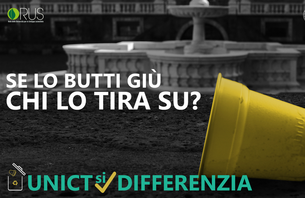 Università di Catania, via alla raccolta differenziata