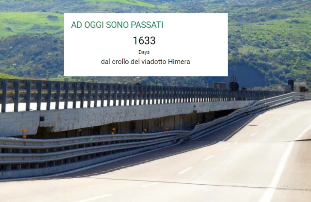 Viadotto Himera chiuso da oltre 4 anni. Cisl conta i giorni
