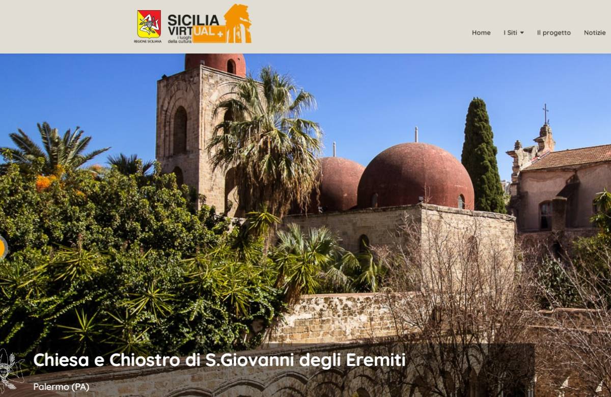 Tour virtuali in 3D e realtà aumentata per i primi 18 beni culturali siciliani