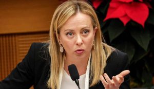 Schiaffo in faccia alla Presidente del Consiglio Giorgia Meloni