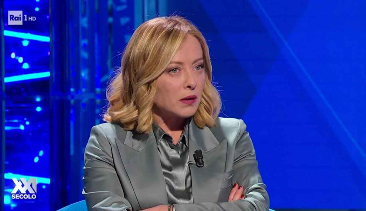 Giorgia Meloni messaggio shock per il Governo - Focusicilia.it (Fonte foto RaiPlay)