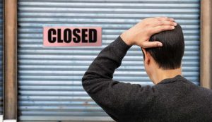 Chiusura negozio abbigliamento