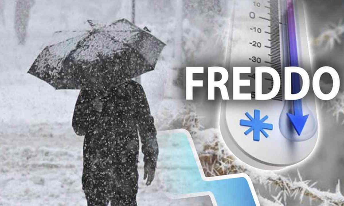 Neve sotto i 300 metri, venti forti e temperature in picchiata | -10 gradi: da lunedì il freddo diventa polare