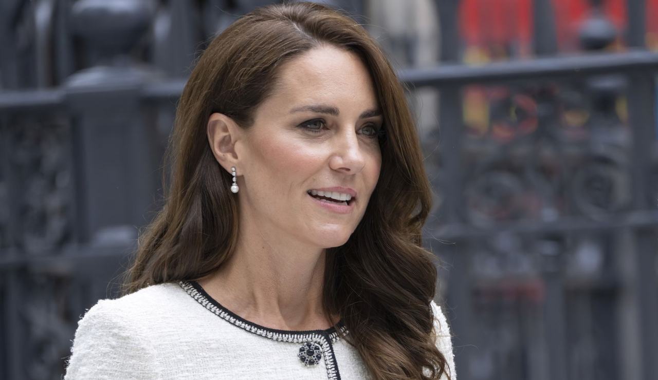 Kate Middleton lascia Buckingham Palace