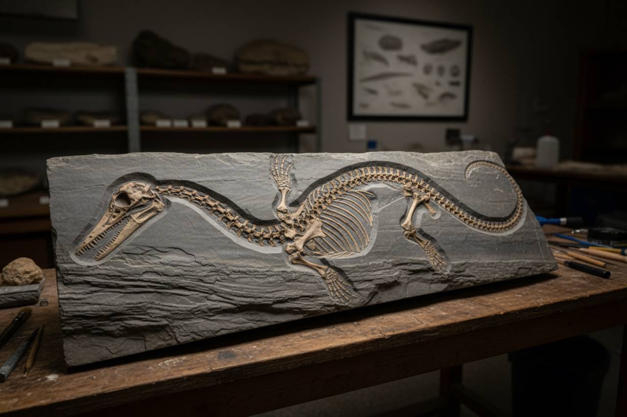 Sicilia, hanno trovato un rettile di 230 milioni di anni | Adesso lo puoi andare a vedere