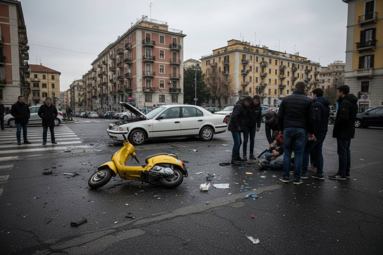 Palermo, nuovo incidente all’incrocio più pericoloso della città: finché non sistemano non passate da qui | Rischio elevato